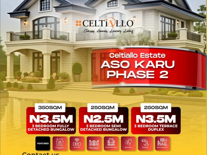 Celtiallo Estate Aso Karu Phase 2